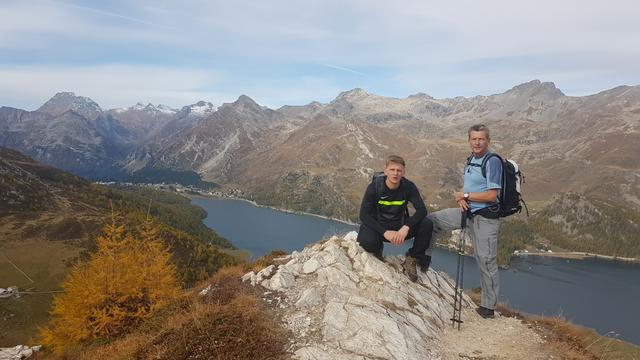 Erinnerungsfoto mit Alessandro