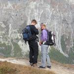 was für eine traumhafte Aussicht hinunter zum Silsersee