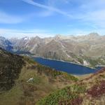 Piz Lunghin, Piz Grevasalvas, Piz d'Emmat und Piz Lagrev was für eine Aussicht