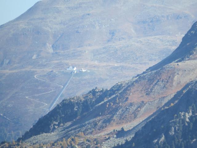 ...und zur Bergstation von Muottas Muragl