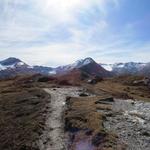 ...und wir stehen auf dem flachen Gipfel des Muott' Ota 2457 m.ü.M.