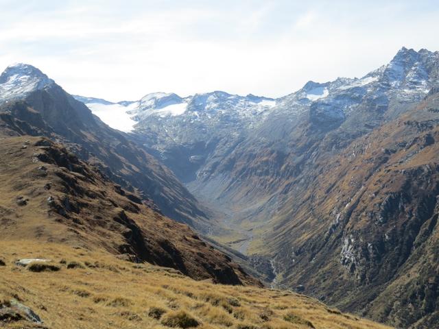 Tiefblick in das Val Fedoz