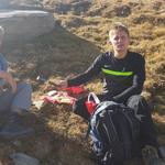 vorher legen wir aber eine Mittagsrast ein, und geniessen das mitgebrachte Essen