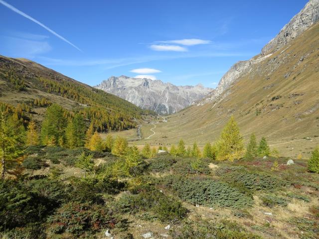 wir werden nun eines der schönsten Seitentäler des Oberengadin durchwandern