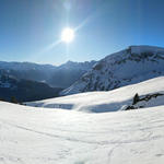 schönes Breitbildofoto aufgenommen auf der Üsseri Alp. Bei Breitbildfotos immer noch auf Vollgrösse klicken