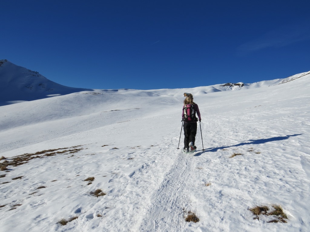 ...und umrundet das steil abfallende Lauibachtobel grossräumig