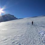 auf dem Weg zum Tüfengrat