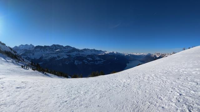 wir erreichen den tiefsten Grateinschnitt beim Tüfengrat 1858 m.ü.M.