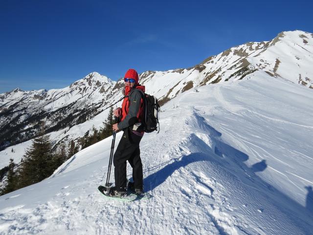 hier geniessen wir eine imposante Aussicht auf den Brienzersee und auf die Berner Alpen
