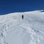 wir verlassen den Tüfengrat