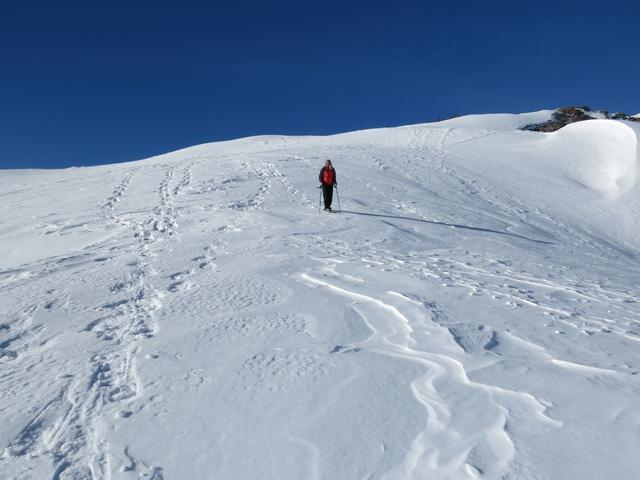 wir verlassen den Tüfengrat
