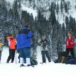 kurze Pause auf Alp Soll