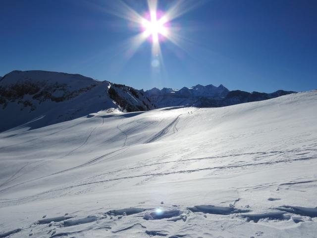wir blicken zurück zum Tüfengrat