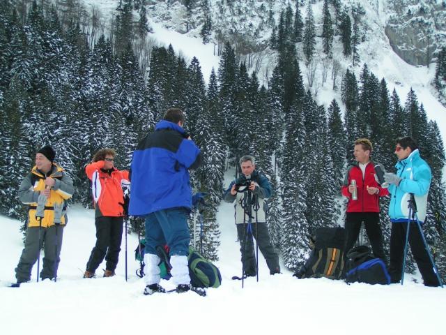kurze Pause auf Alp Soll