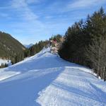 ...erreichen wir schlussendlich wieder Turren 1520 m.ü.M.