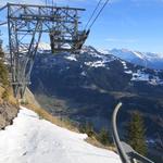 mit der Seilbahn schweben wir danach wieder ins Tal hinunter