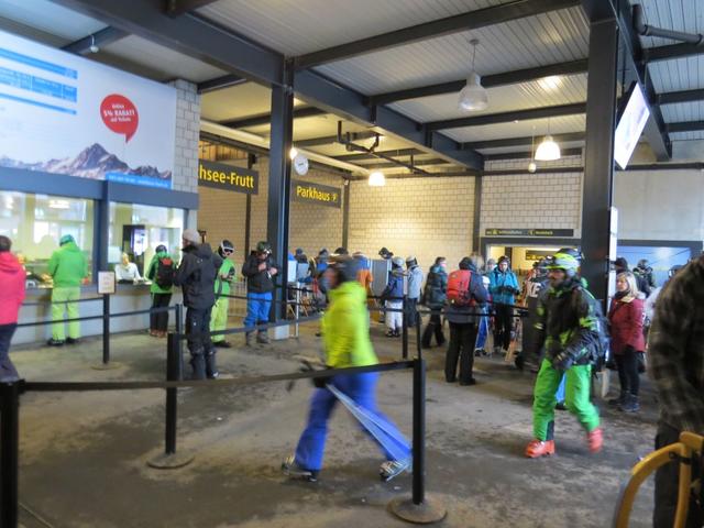 zuhinterst im Melchtal bei der Talstation der Gondelbahn Stöckalp - Melchsee-Frutt