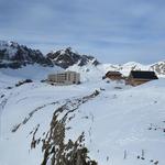 Blick zurück nach Melchsee-Frutt mit seinen Hotels