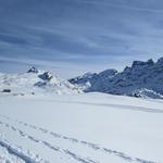 wir erreichen die Ebene bei Fachshubel 1982 m.ü.M.