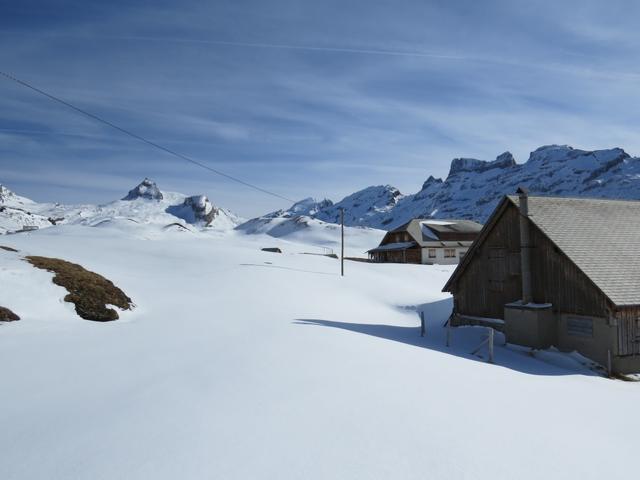 Via Fachshubel 1982 m.ü.M. gelangen wir zur Tannalp 1974 m.ü.M.