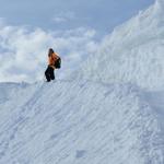 wir haben die "pièce de résistance" überwunden und stehen nun auf dem Chringen auf 2152 m.ü.M.