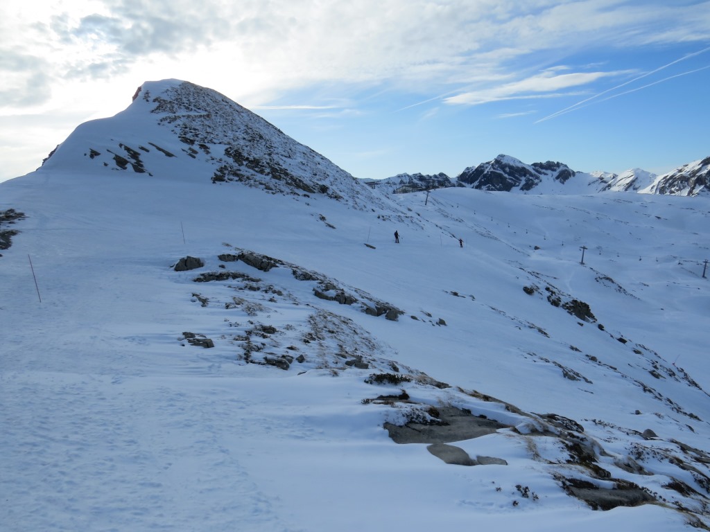 auf dem Weg zum Bonistock erreichen wir den Tannenschild