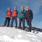 unseren Freunden hat die Schneeschuhtour sehr gefallen