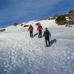nach dieser unvergesslichen Pause geht es die letzten paar Meter hinunter nach Melchsee-Frutt