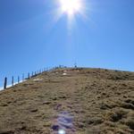 wieder auf grünen Matten unterwegs,...