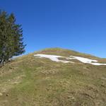 ...und lassen den Gipfel des Spital hinter uns