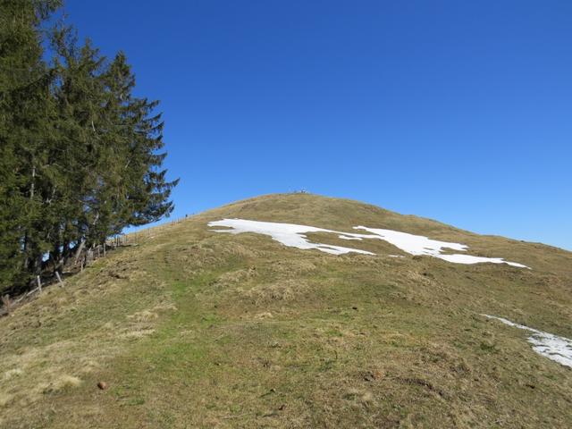 ...und lassen den Gipfel des Spital hinter uns
