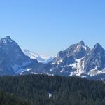 Blick zu den beiden Mythen und zum Haggenspitzli