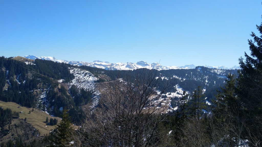 hinüber zum Druesberg und Glärnisch