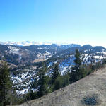 schönes Breitbildfoto aufgenommen auf dem Amselspitz