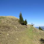 ......hinab zu Punkt 1360 m.ü.M.