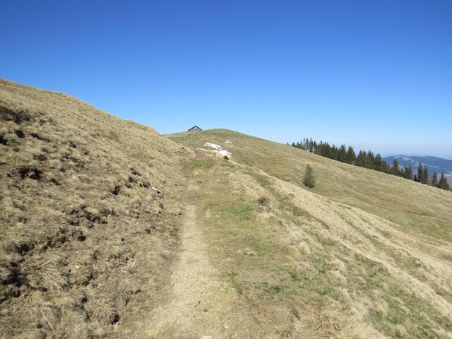 durch offene Alpweiden und mit einer beeindruckenden Aussicht vor Augen, führt...