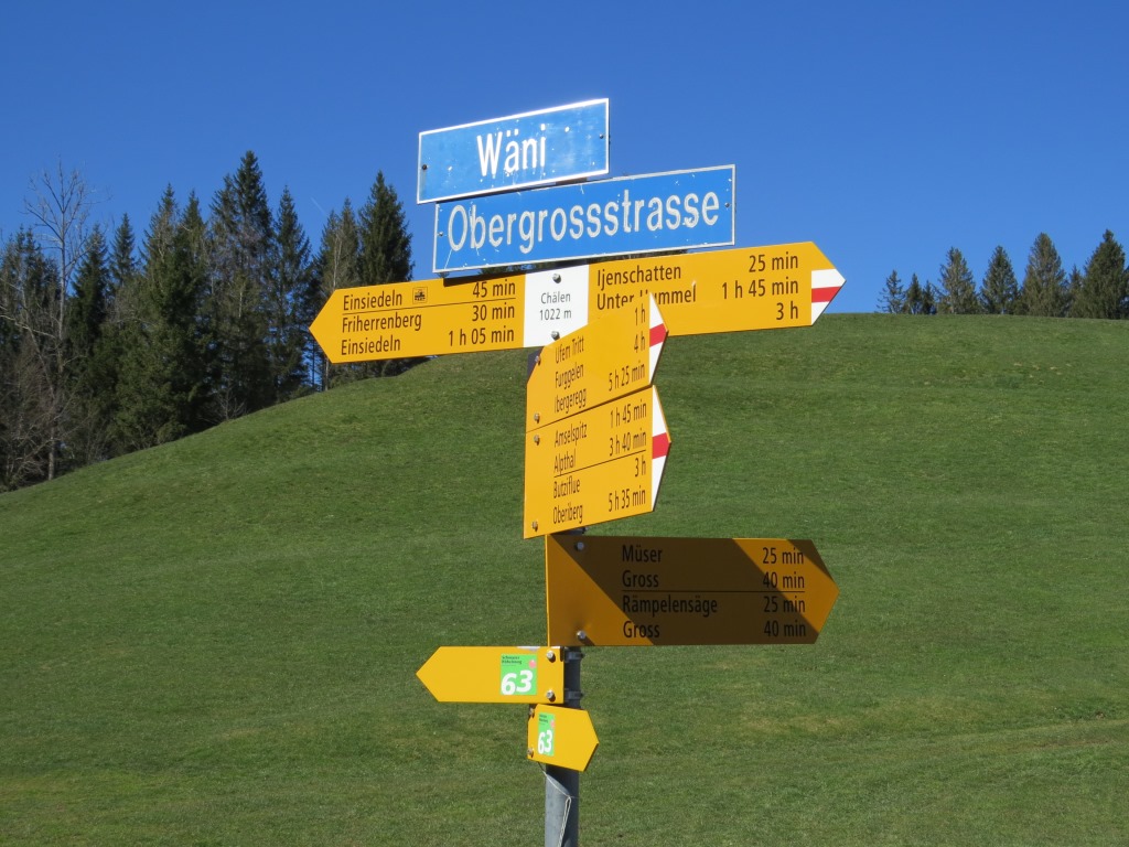 weiter geht es Richtung Rämpelensäge, wo wir am Morgen gestartet sind