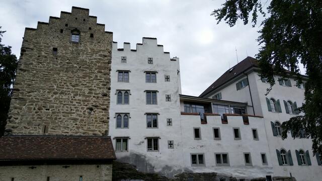 Kaffeepause beim Schloss Wartensee