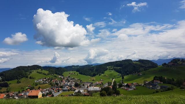 Blick auf Heiden