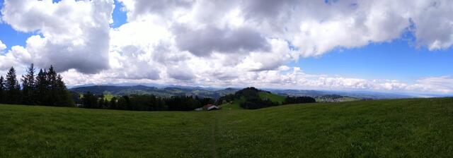 auf dem Weg Richtung Trogen