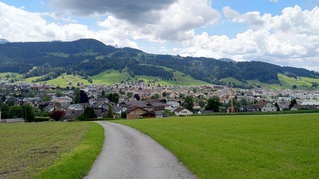 Blick auf Appenzell