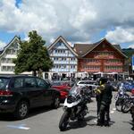 auf dem Landsgemeindeplatz von Appenzell