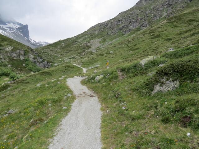 ...und wandern weiter taleinwärts Richtung Alp Suvretta