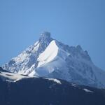 der König des Berninamassiv, der Piz Bernina mit dem weltberühmten Biancograt