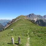 ...und einen markierten Rastplatz erreichen