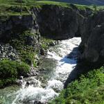 über die wir die Ova da Bernina überqueren