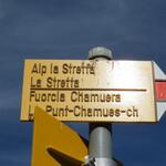 ...und wandern weiter taleinwärts Richtung Alp la Stretta und Fuorcla Chamuera, unser Tagesziel
