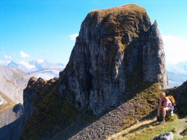 Blick zurück zum Druesberg