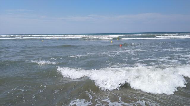 zweiter Halt am Meer in der Versilia in Lido di Camaiore