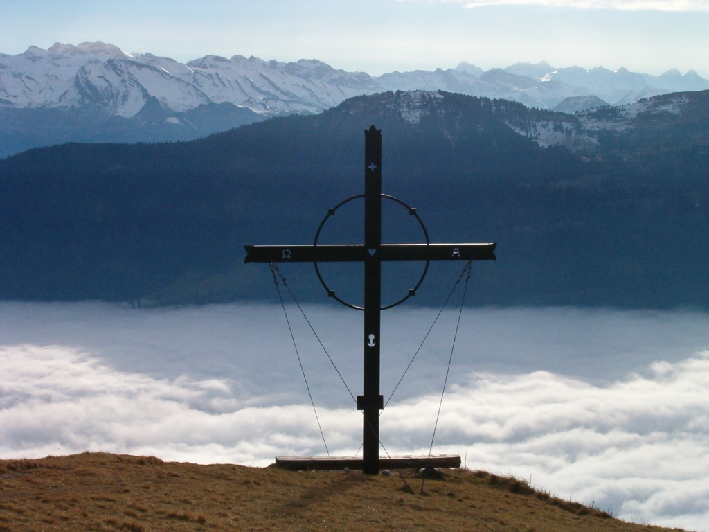 Gipfelkreuz auf dem Wildspitz